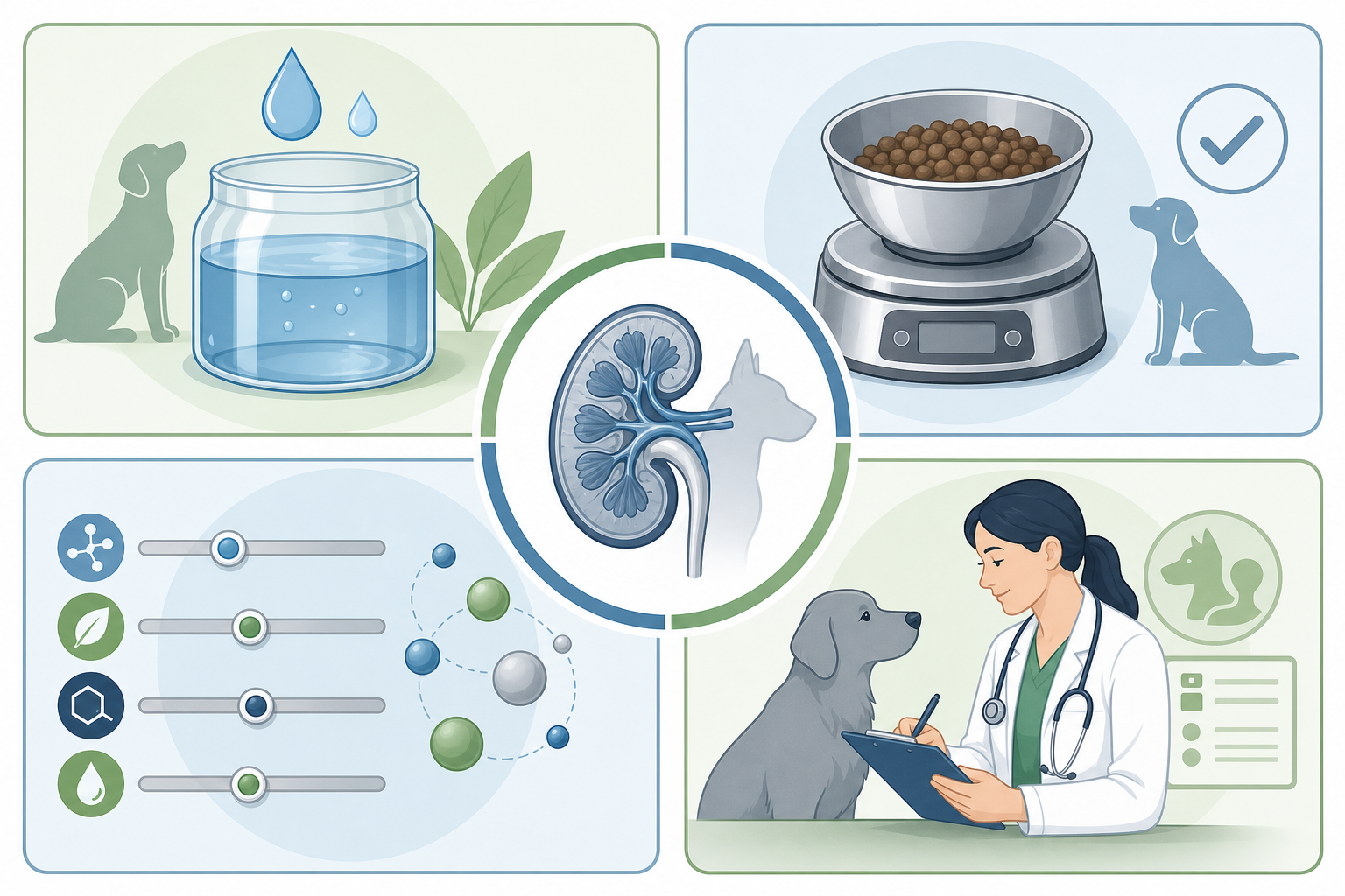 Dieta para cães com insuficiência renal — detalhe relacionado ao tema do artigo