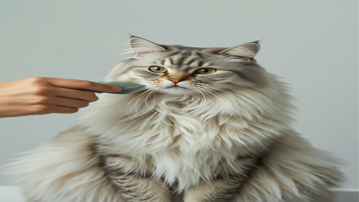 Gatos que vomitam bolas de pelo com frequência: quando investigar