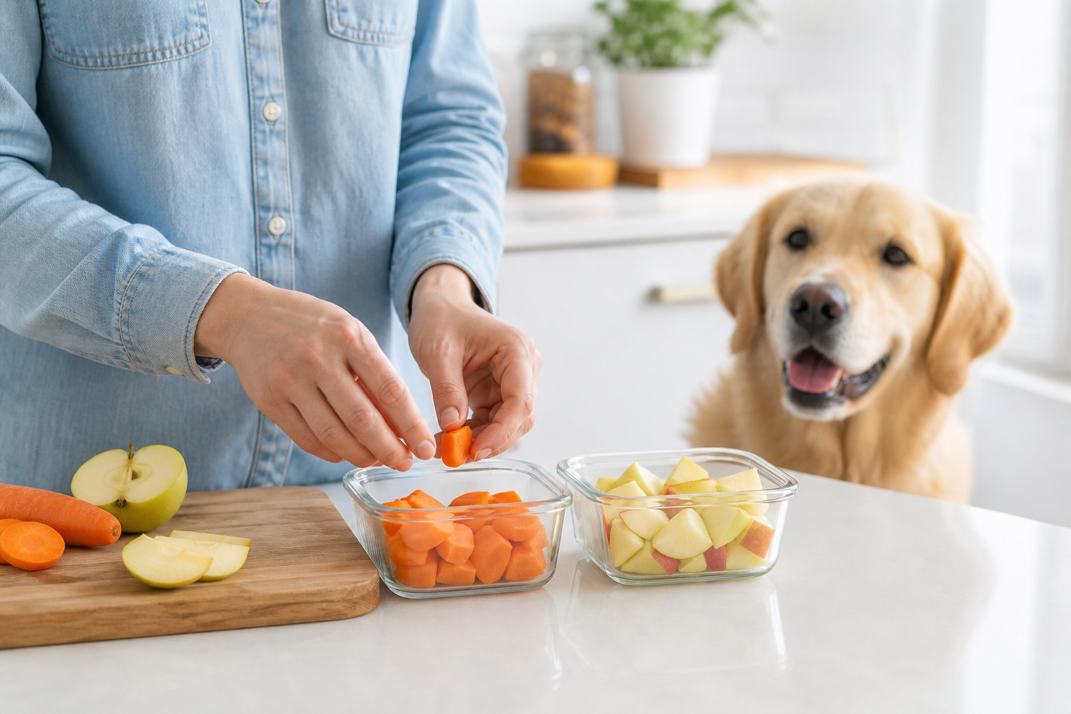 Petiscos naturais para cães: quais são seguros e quais evitar